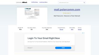 
                            7. MagicMail Mail Server: Landing Page - Websites.milonic.com