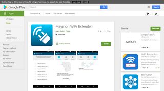 
                            9. Maginon WiFi Extender - Apps on Google Play