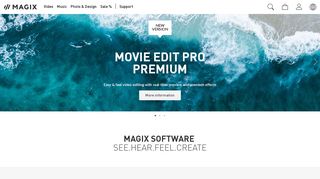 
                            2. MAGIX – Software for video editing, music production, photo ...