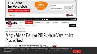 
                            8. Magix Video Deluxe 2019: Neue Version im Praxis-Test ...