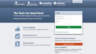 
                            5. Magnolia Health Plan Provider Tools