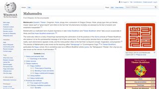 
                            4. Mahamudra - Wikipedia