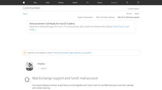
                            8. Mail Exchange support and 1and1 mail account | Official Apple ...