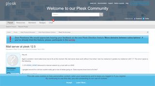 
                            1. Mail server at plesk 12.5 | Plesk Forum