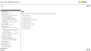 
                            9. Mail - Videotron WebMail Support
