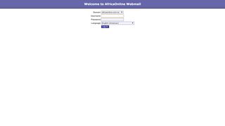 
                            4. Mail :: Welcome to AfricaOnline Webmail