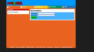 
                            1. Mail4Kidz - Anmelden