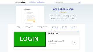 
                            3. Mail.airberlin.com website. Outlook Web App.