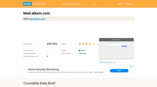 
                            11. Mail.alkem.com: Welcome to Alkem Webmail - Easy Counter