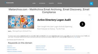 
                            7. Mailarchiva.com - MailArchiva Email Archiving, …