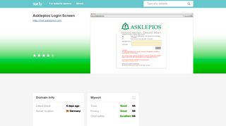 
                            5. mail.asklepios.com - Asklepios Login Screen - Mail Asklepios