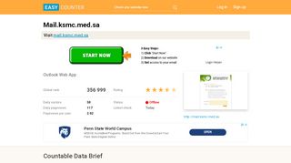
                            1. Mail.ksmc.med.sa: Outlook Web App - Easy Counter