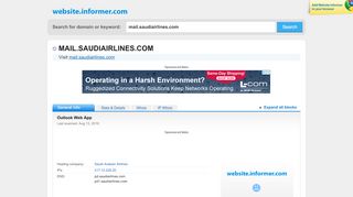 
                            4. mail.saudiairlines.com at WI. Outlook Web App