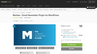 
                            8. Mailster - Email Newsletter Plugin for WordPress …