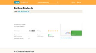 
                            5. Mail.uni-landau.de: SOGo Uni-Landau - Easy Counter