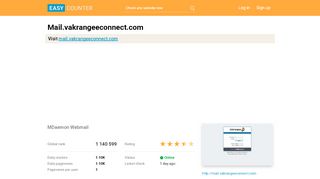 
                            7. Mail.vakrangeeconnect.com: MDaemon Webmail