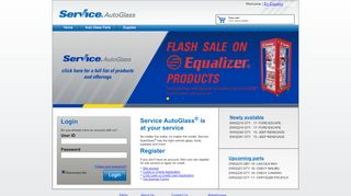 
                            2. Main Home Page - Service Autoglass Customer Resources