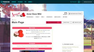 
                            9. Main Page | Amor Doce Wiki | FANDOM …