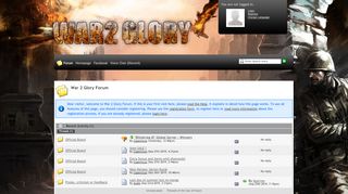 
                            5. Main Page - War 2 Glory Forum