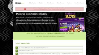 
                            7. Majestic Slots Casino Review | R6000 Welcome Bonus