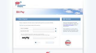 
                            2. Make a Payment | AAA Life Insurance Company
