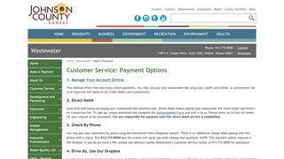 
                            2. Make a Payment | Johnson County Kansas