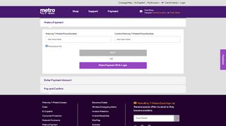 
                            9. Make a Payment - Pay Bill Online | Metro® by T …