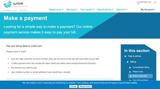 
                            7. Make a payment using our online service - …