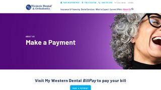 
                            1. Make a Payment - westerndental.com