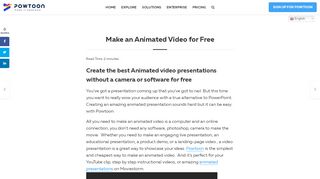 
                            4. Make an animated video or animated explainer for your ...