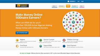 
                            1. Make Money Online In Nigeria - Start with Just 500naira N500