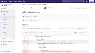 
                            7. make registering nicer (b270a44b) · Commits · AStA / AStA ...