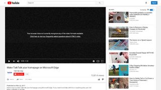 
                            8. Make TalkTalk your homepage on Microsoft Edge - YouTube