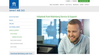 
                            5. Malmberg Service & Support Helpdesk