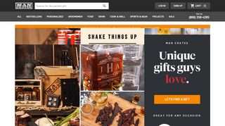 
                            2. Man Crates: Awesome Gifts For Men