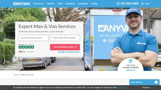 
                            9. Man & Van Services | Move Anything, Anywhere With AnyVan