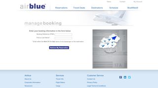 
                            4. Manage a Booking - Airblue