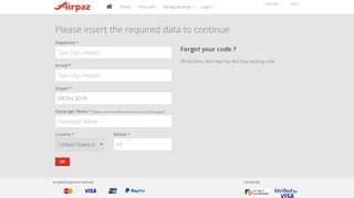 
                            6. Manage Booking - Forgot Your Airpaz Code? | Airpaz