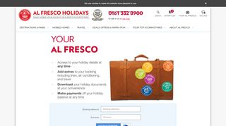 
                            5. Manage Booking Login | Al Fresco Holidays