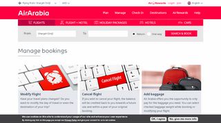 
                            5. Manage bookings | Air Arabia