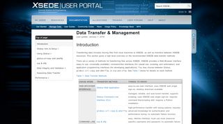 
                            7. Manage Data - XSEDE User Portal