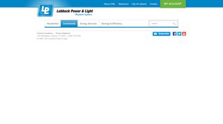 
                            1. Manage My Account | LP&L - Lubbock Power & Light | LP&L