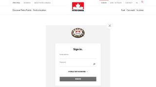 
                            2. Manage My Account – Petro-Points – Petro-Canada