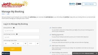 
                            2. Manage My Booking | Jet2holidays