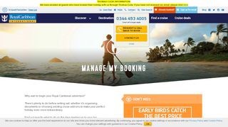 
                            5. Manage My Booking | Royal Caribbean