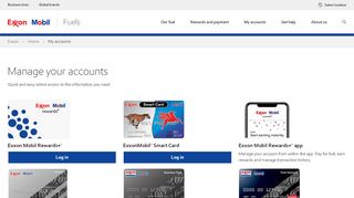 
                            10. Manage Personal and Business Accounts | Exxon and Mobil