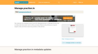 
                            9. Manage Praction (Manage.praction.in) - Jaze …