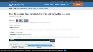 
                            4. Manage SureLock, SureFox and SureVideo ... - 42Gears