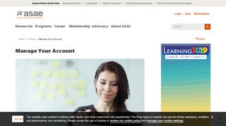 
                            4. Manage Your Account - ASAE