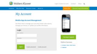 
                            1. Manage Your Account - Lexicomp